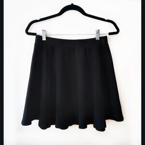 H&M Divided Black Skater Skirt, Women's M